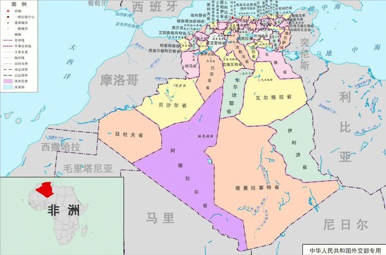 阿尔及利亚简介和地图
